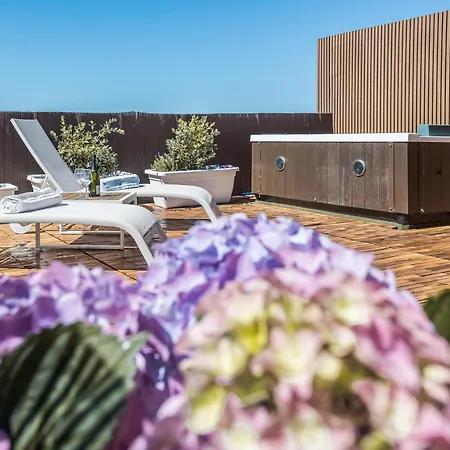 Bluemoon Sardinia Roof Garden Jacuzzi Gæstehus